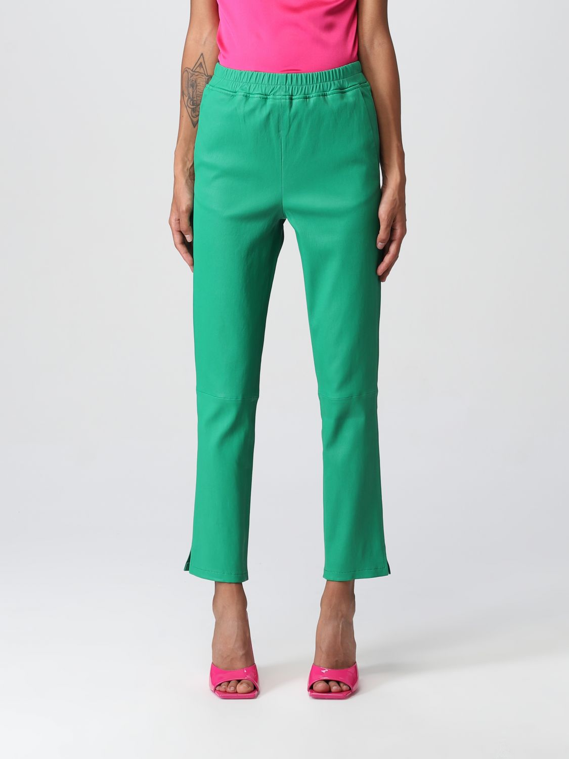Pants Arma: Arma pants for woman green 1