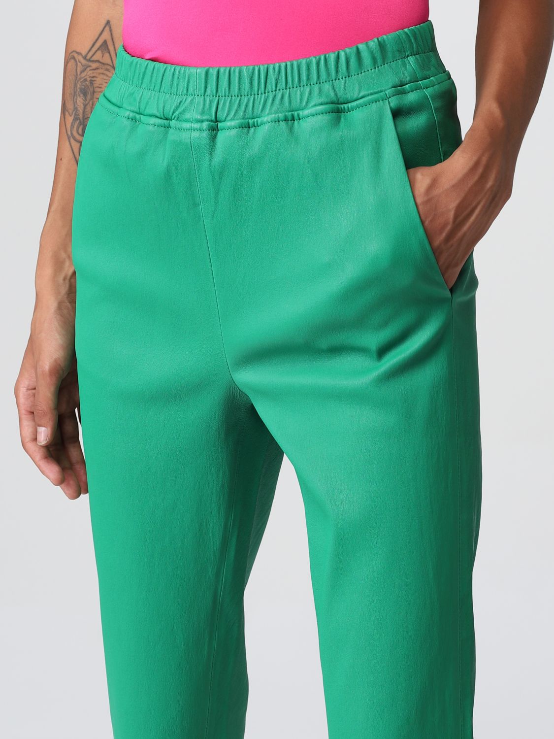 Pants Arma: Arma pants for woman green 3