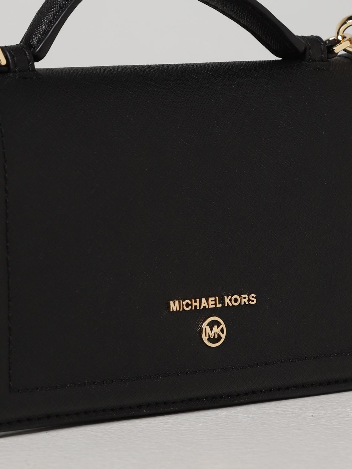 Borsa mini Michael Kors: Borsa wallet Jet Set Charm Michael Michael Kors in pelle saffiano nero 3