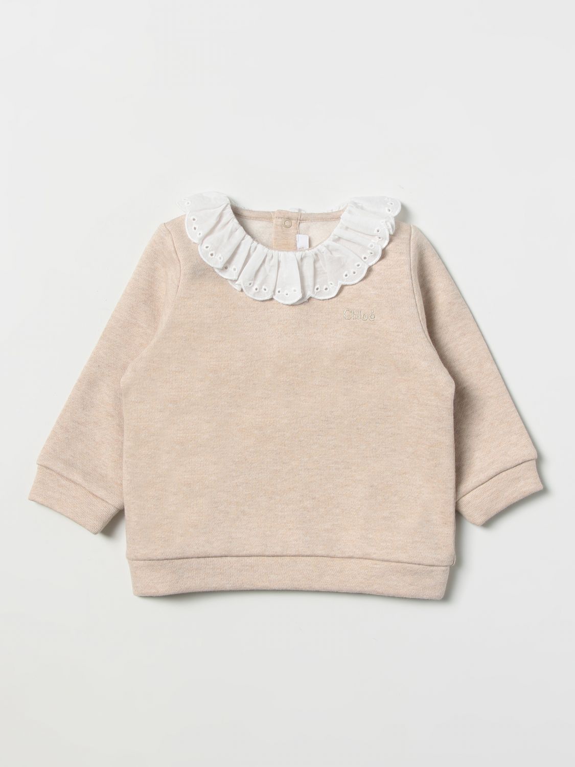 Sweater Chloé: Chloé kids sweater beige 1