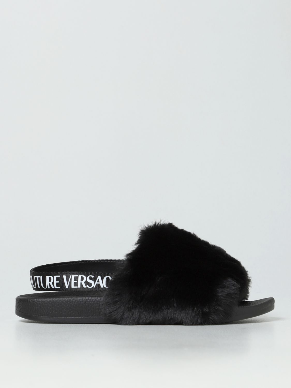 Flat sandals Versace Jeans Couture: Versace Jeans Couture flat sandals for women black 1