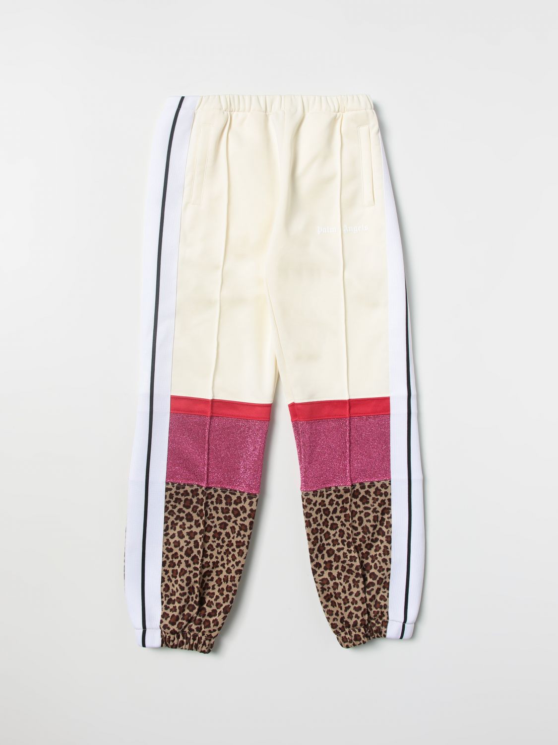 Pants Palm Angels: Palm Angels pants for girls white 1