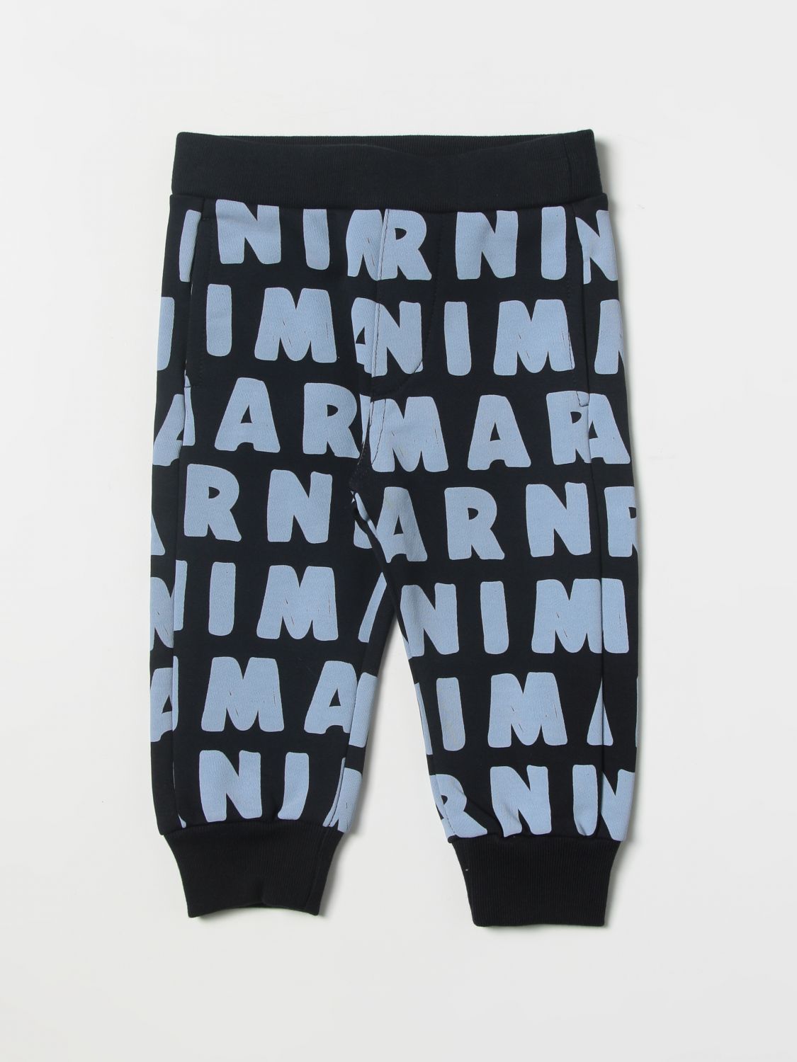 Pantalón Marni: Pantalón Marni para bebé azul oscuro 1