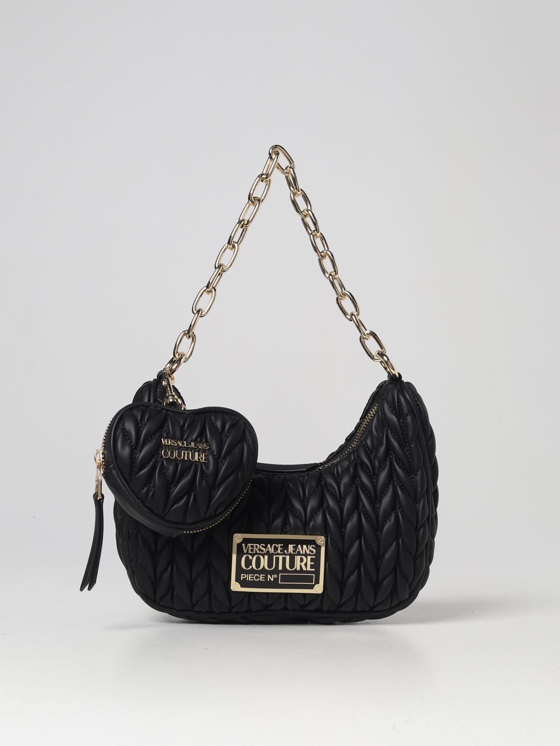 Versace Jeans Shoulder bags couture Women 73VA4BF9ZS413899 Polyurethane  Black 150,4€