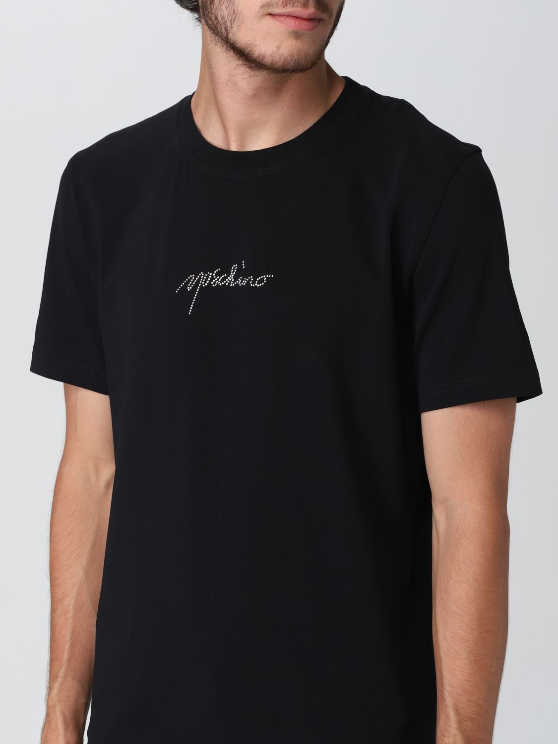 T-shirt Moschino Couture: Moschino Couture t-shirt with mini logo black 3