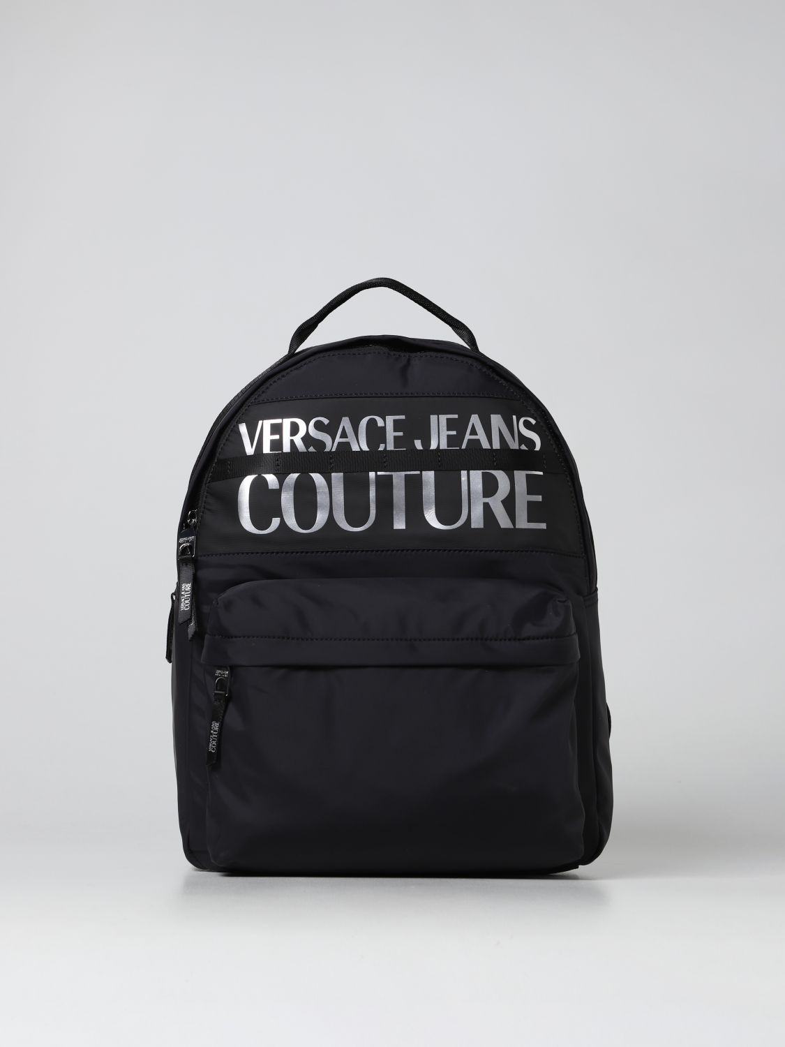 Backpack Versace Jeans Couture: Versace Jeans Couture backpack for man black 1 1