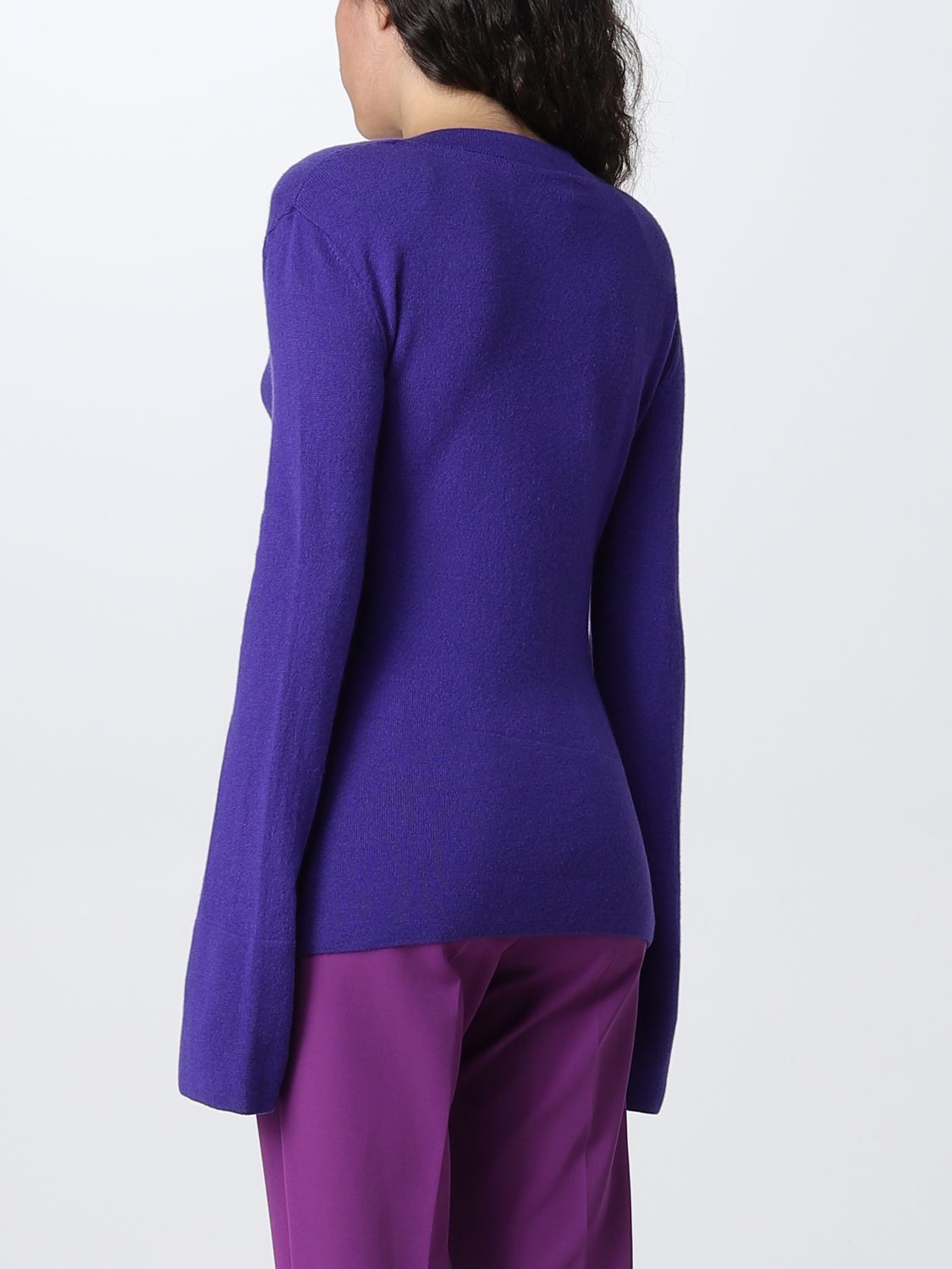 NUDE: sweater for woman - Violet | Nude sweater 1101308 online on ...