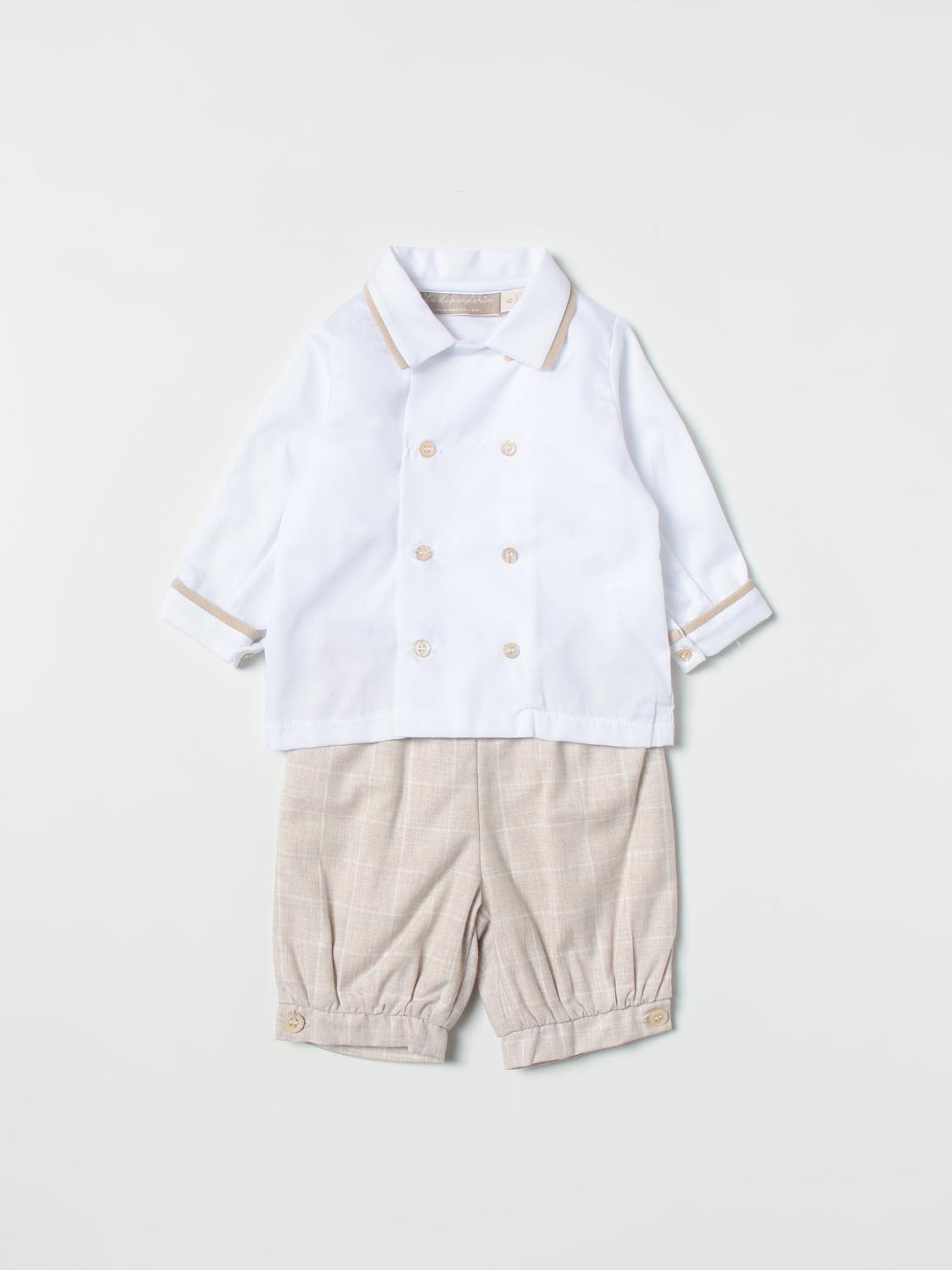 LA STUPENDERIA Baby-Overall Kinder Farbe Weiß