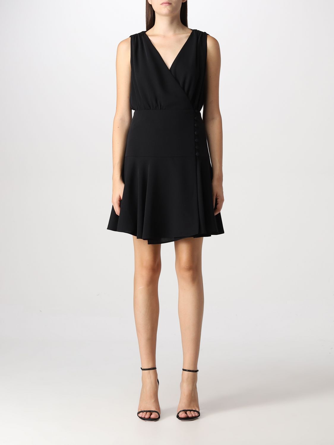 PINKO: dress for woman - Black | Pinko dress 1G184AV0B0 online on ...