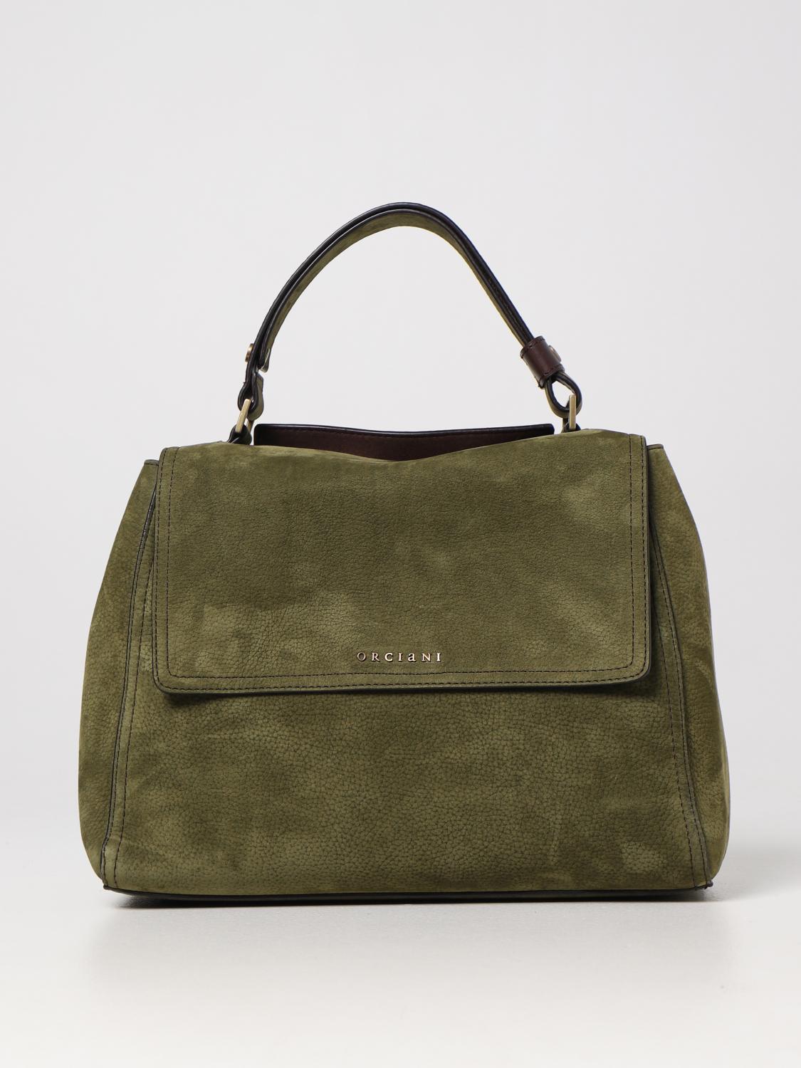 ORCIANI shoulder bag for woman Olive Orciani shoulder bag