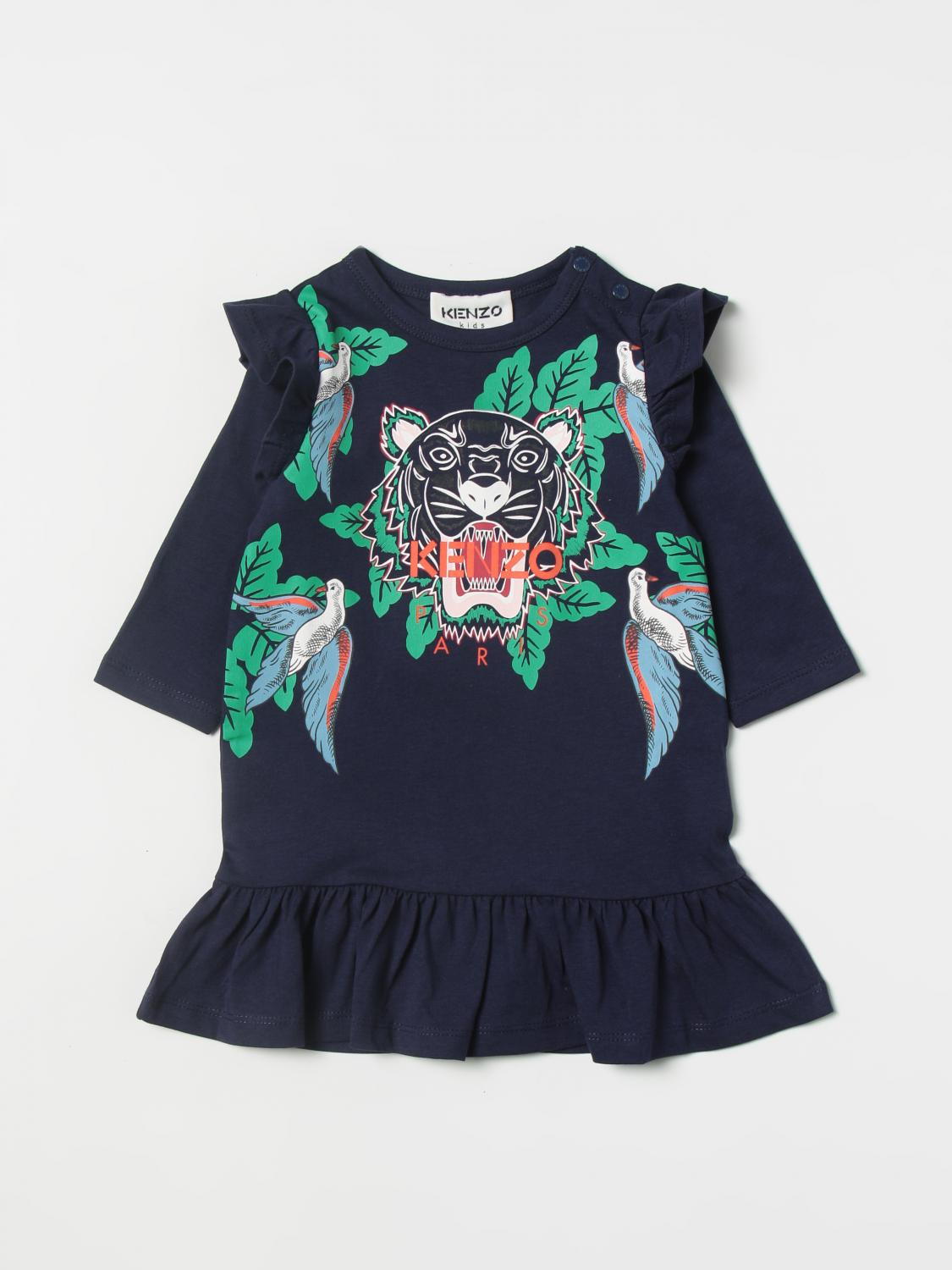 KENZO KIDS romper for baby Blue Kenzo Kids romper K02088 online on