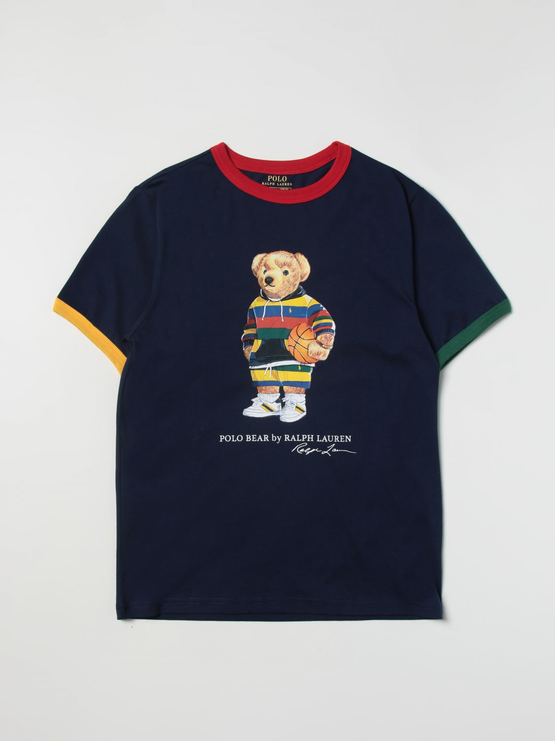 T-shirt con stampa bear Giglio.com Bambino Abbigliamento Top e t-shirt T-shirt Polo 
