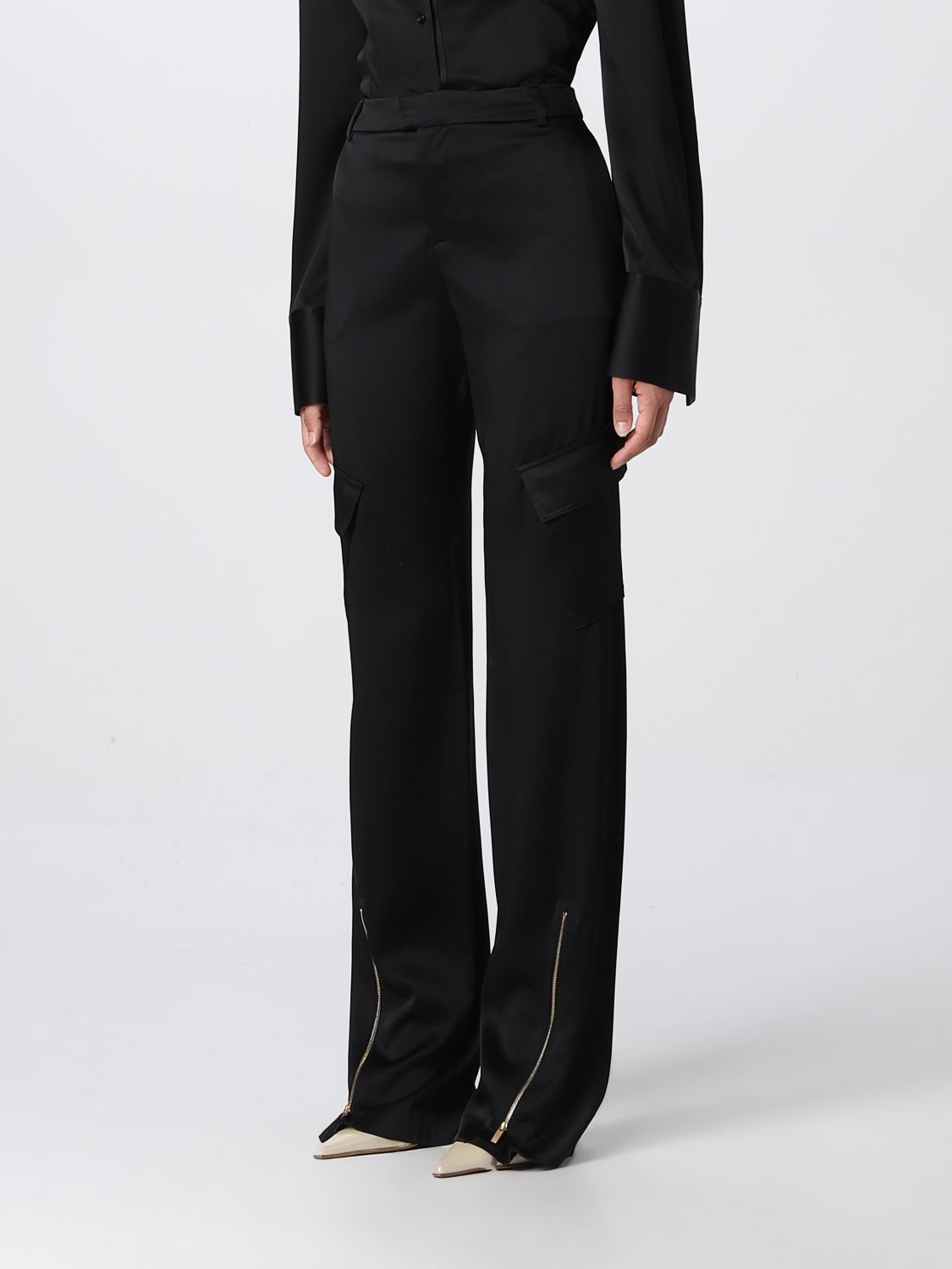 BLUMARINE: pants for woman - Black | Blumarine pants 2P058S online on ...
