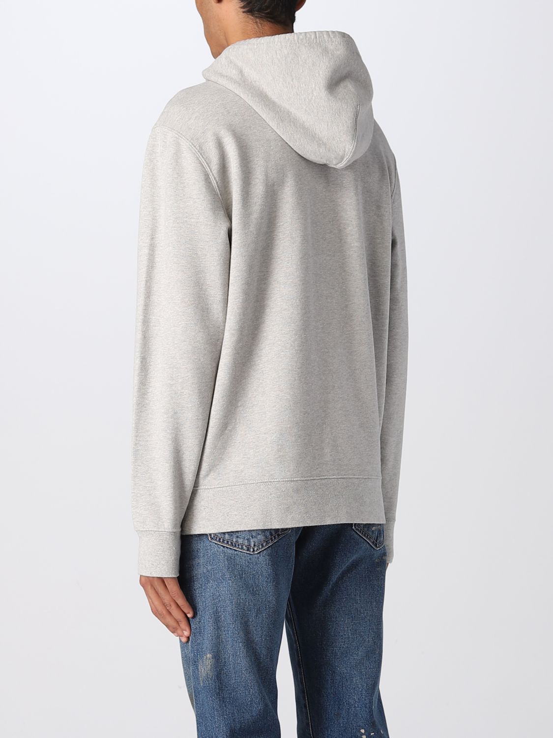 LEVI'S: sweatshirt for man - Grey | Levi's sweatshirt 345810000 online ...