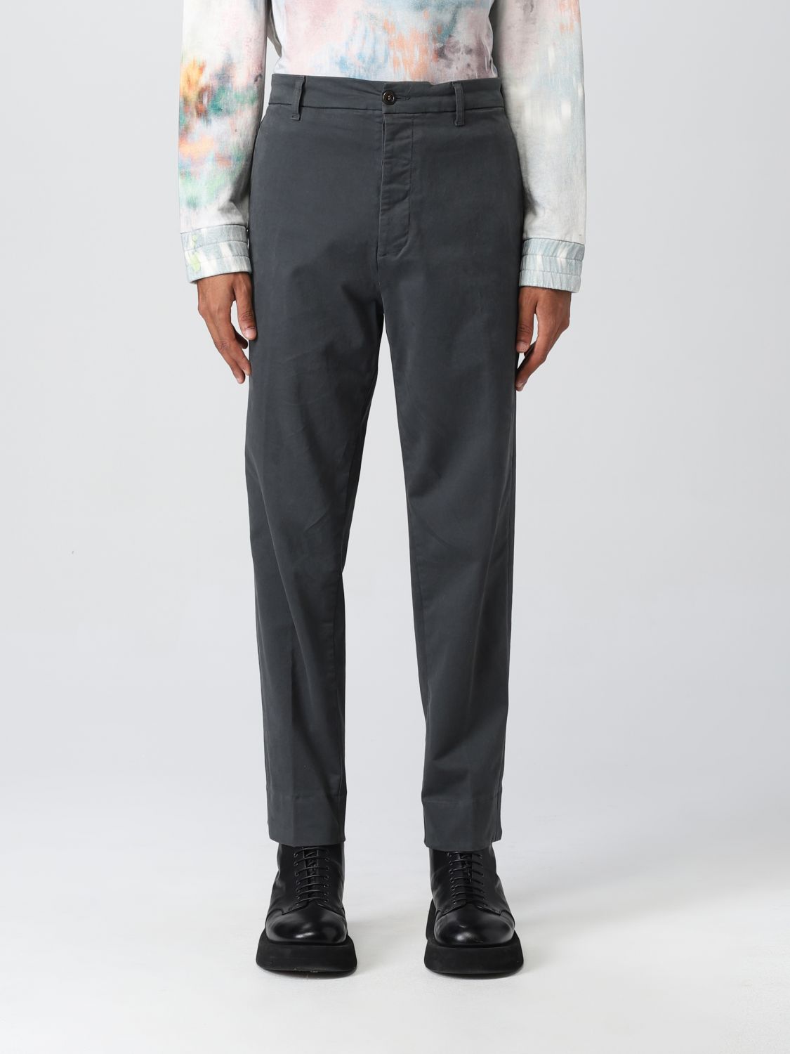 HAIKURE: pants for man - Grey | Haikure pants HEM03152GS201PX online at ...