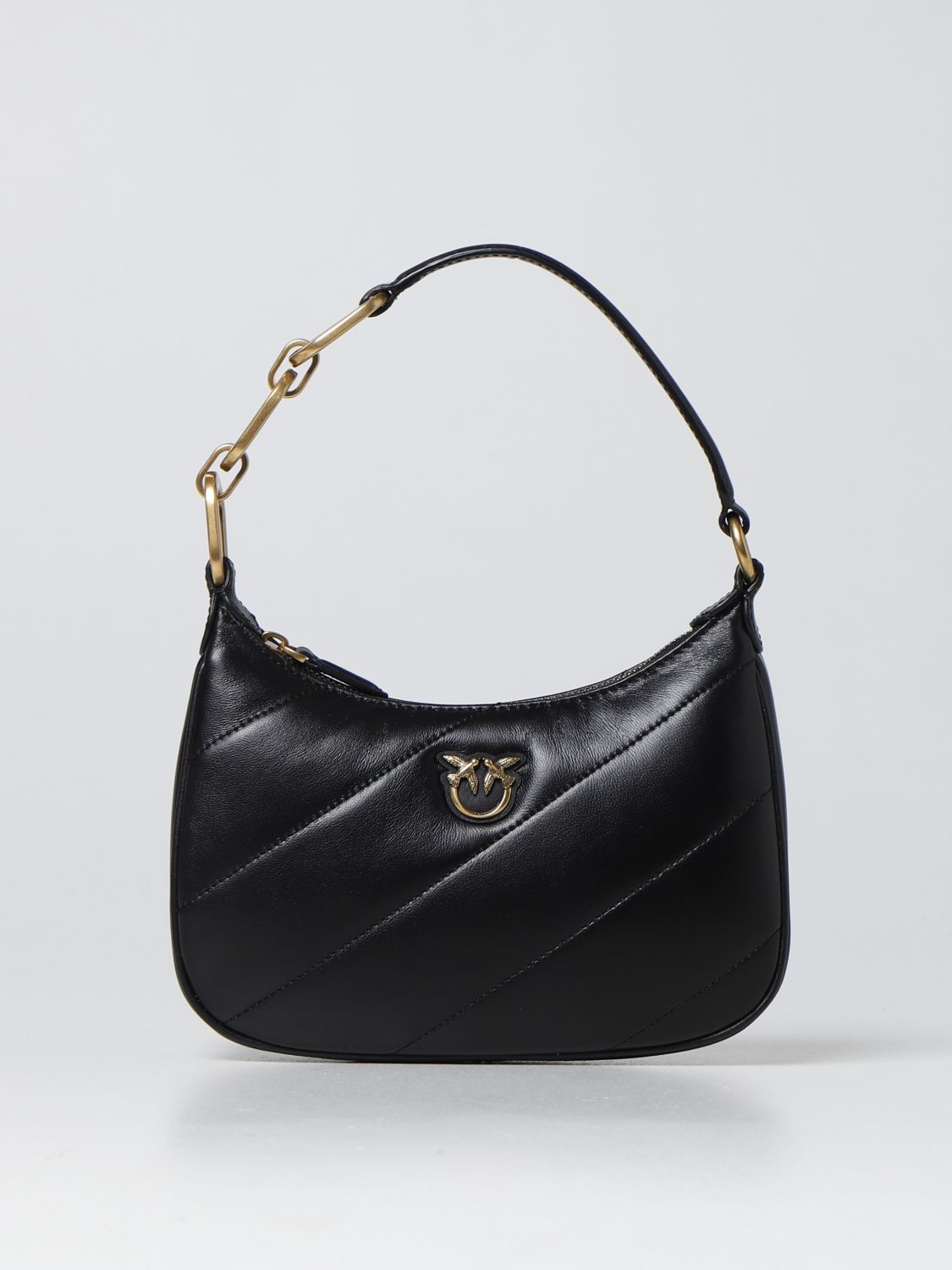 PINKO: shoulder bag for women - Black | Pinko shoulder bag 1P22YQA0AF ...