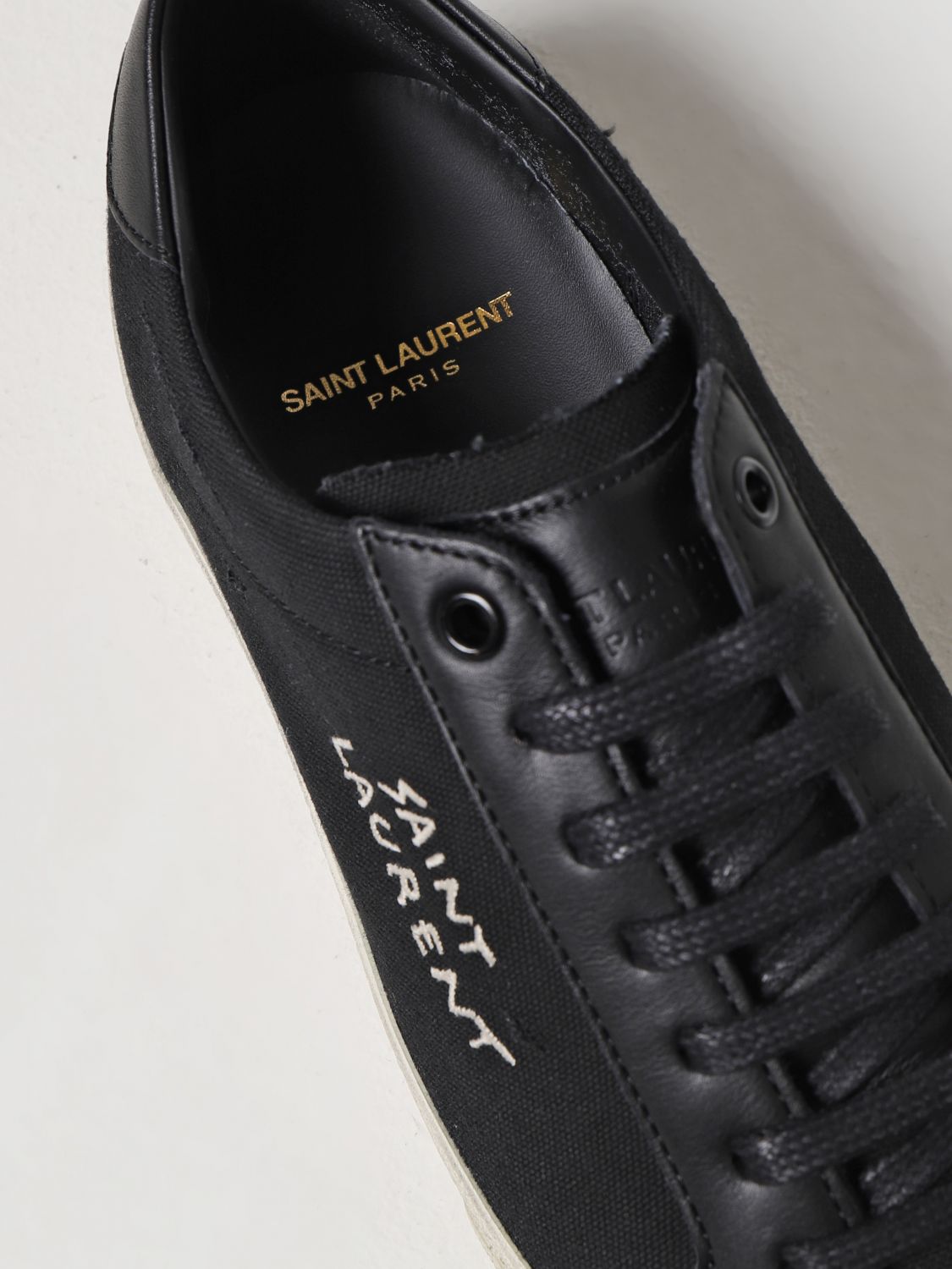 Zapatillas Saint Laurent: Zapatillas Saint Laurent para hombre negro 4