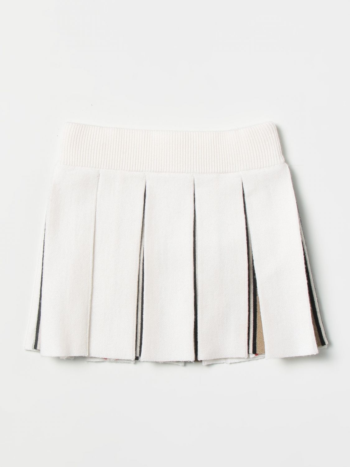 rijk bijzonder een schuldeiser Burberry Outlet: skirt for baby - Ivory | Burberry skirt 8054226 online on  GIGLIO.COM