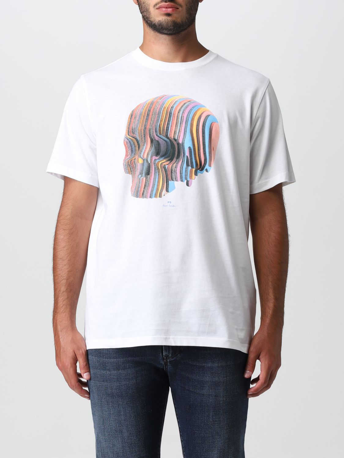 PAUL SMITH: t-shirt for man - White | Paul Smith t-shirt M2R1RJP3517 ...