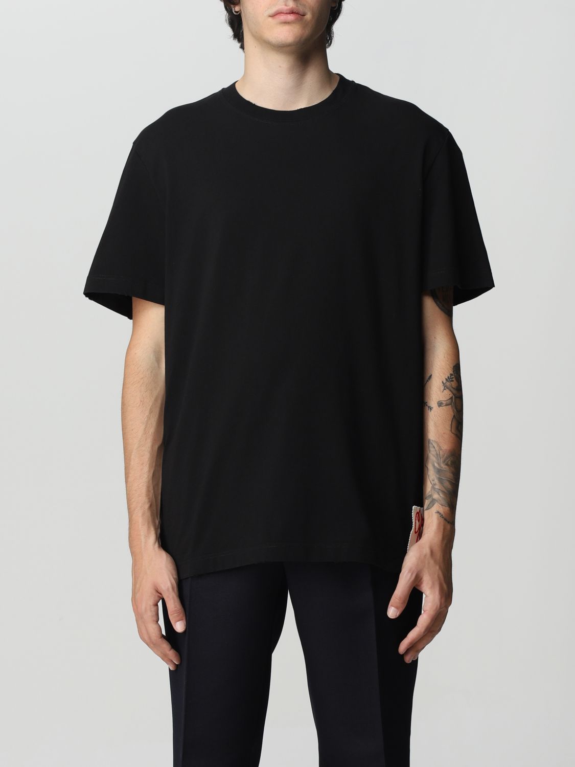 GOLDEN GOOSE: t-shirt for man - Black | Golden Goose t-shirt ...