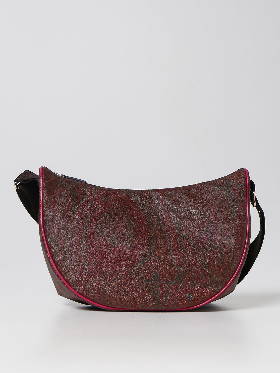 ETRO: coated paisley bag - Multicolor | Etro shoulder bag 