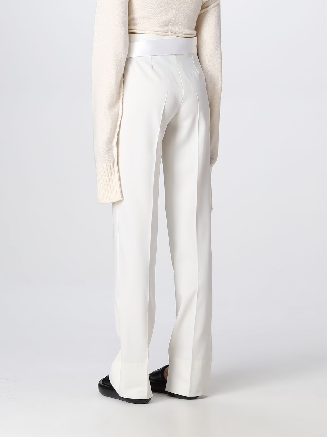 STELLA MCCARTNEY: pants for woman - Cream | Stella Mccartney pants ...