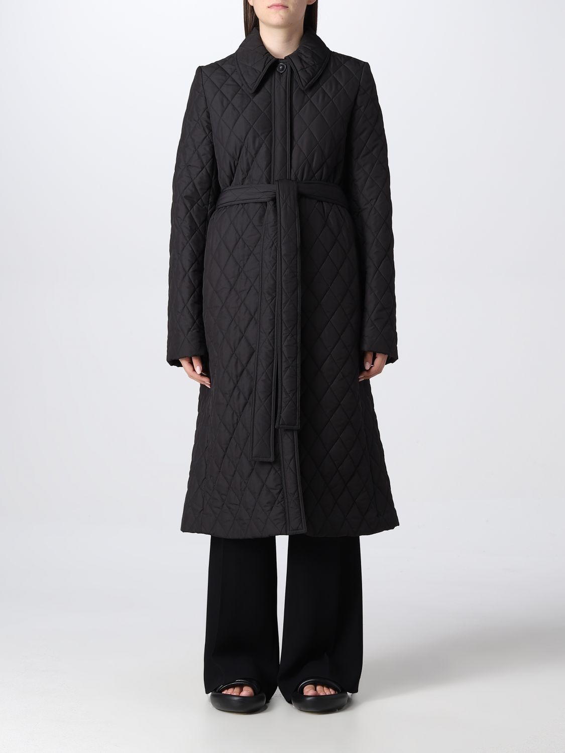 STELLA MCCARTNEY: trench coat for woman - Black | Stella Mccartney ...
