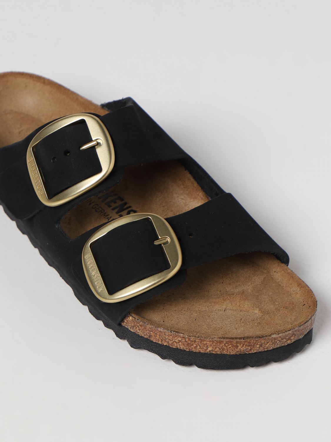 Flat sandals Birkenstock: Birkenstock flat sandals for women black 4