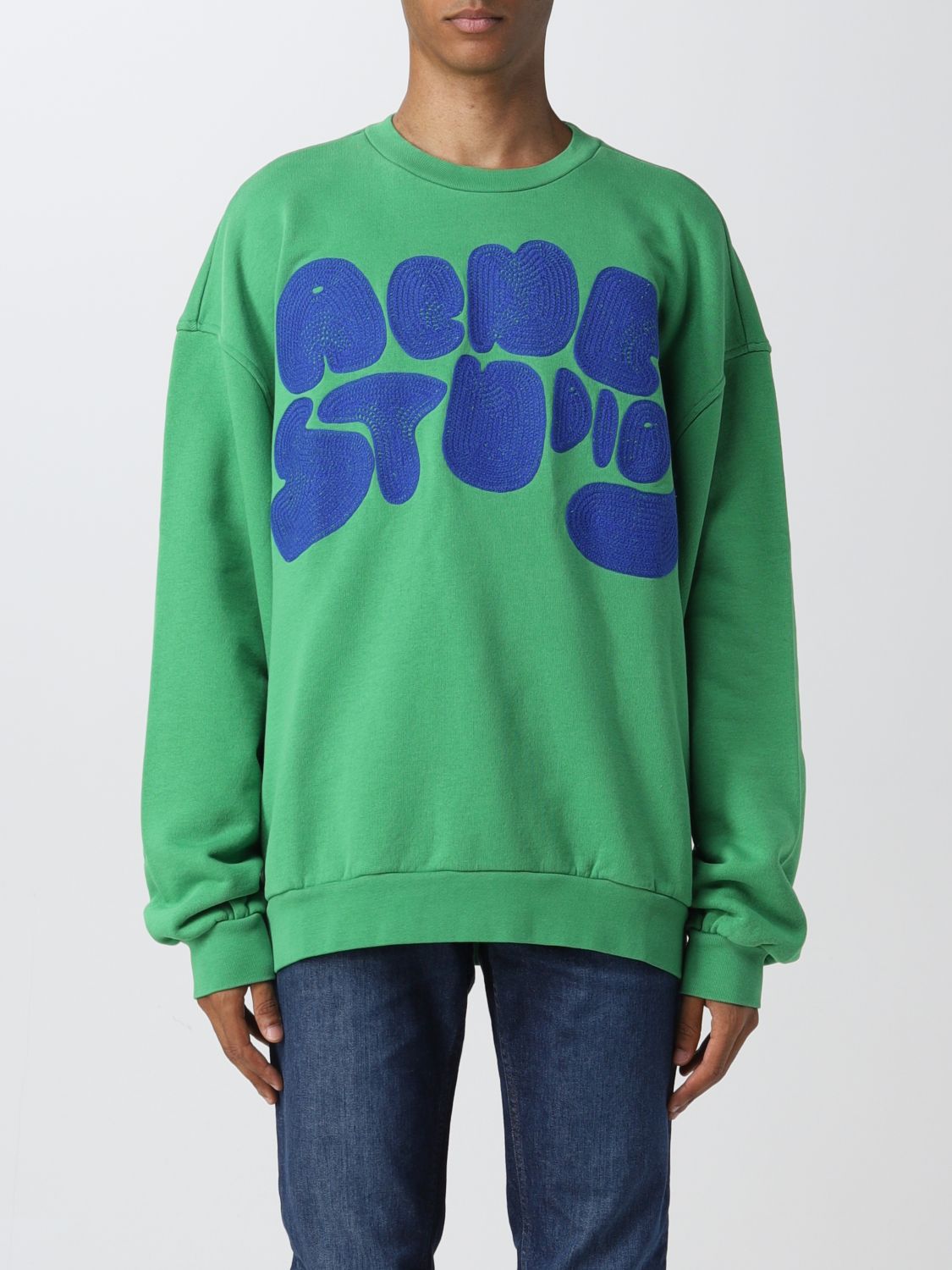 Sweatshirt Acne Studios: Acne Studios sweatshirt for men green 1