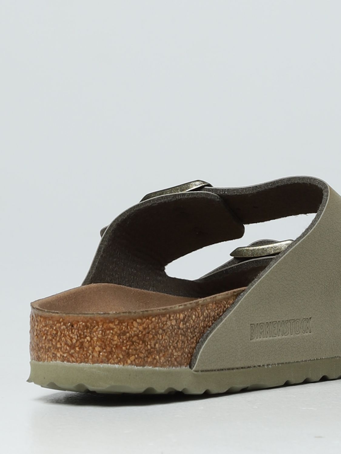 Flat sandals Birkenstock: Birkenstock flat sandals for women kaki 3