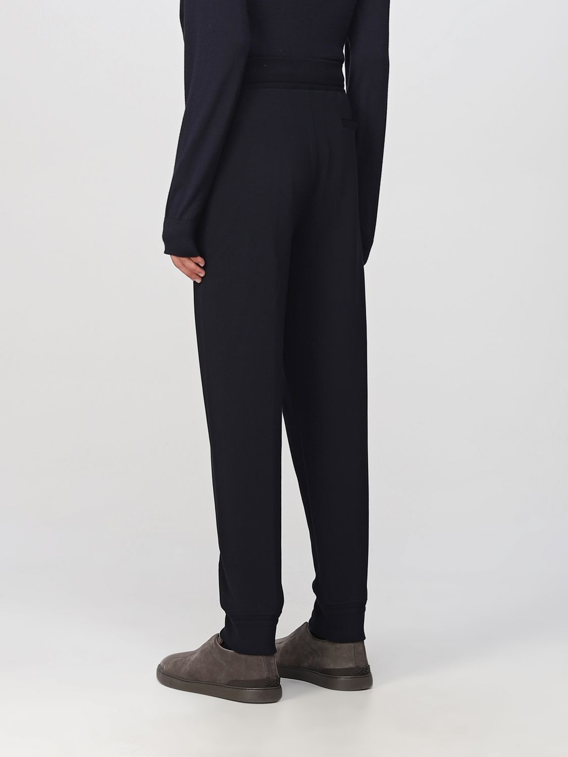 Trousers Zegna: Zegna trousers for men blue 2