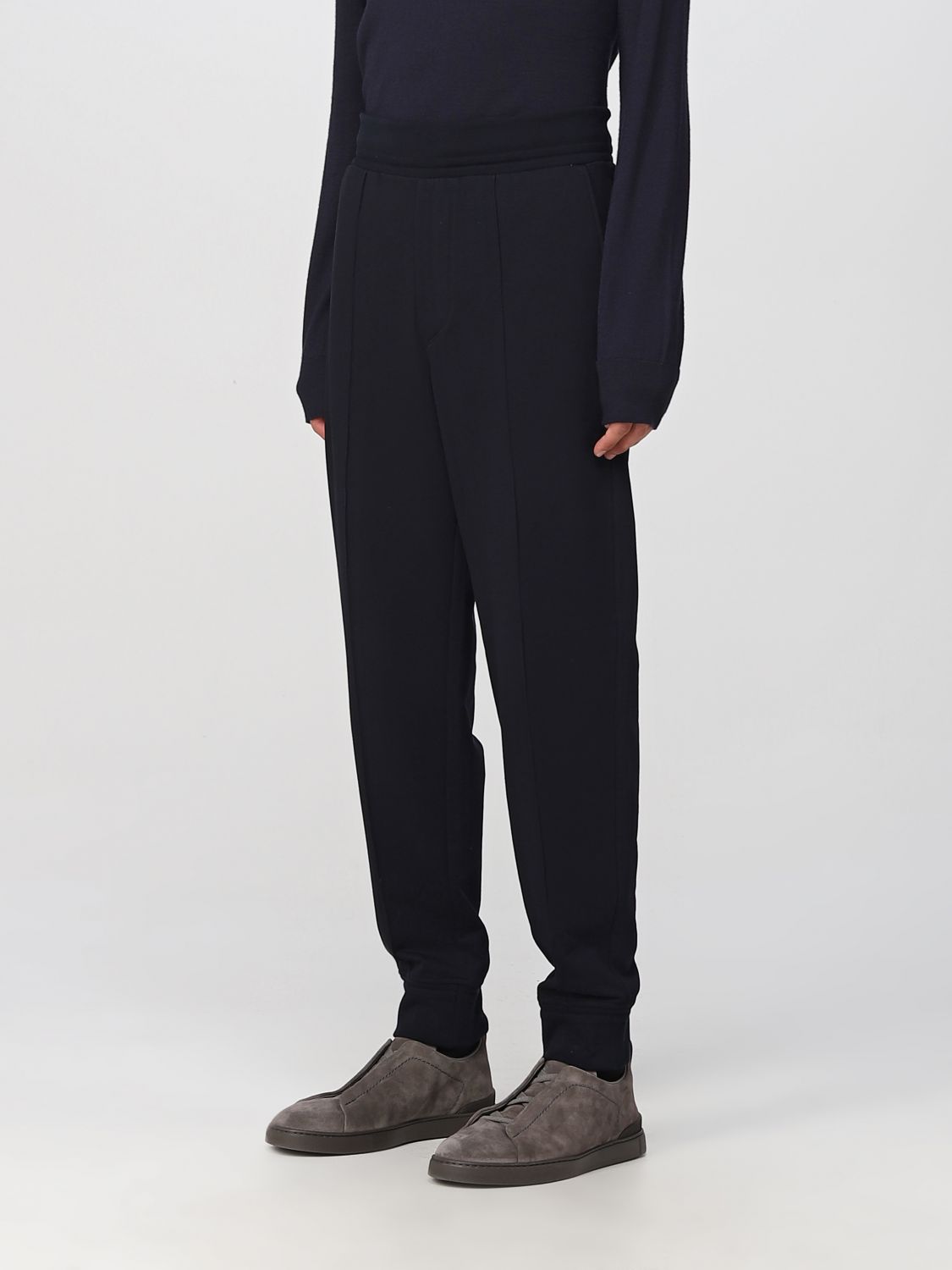 Trousers Zegna: Zegna trousers for men blue 3