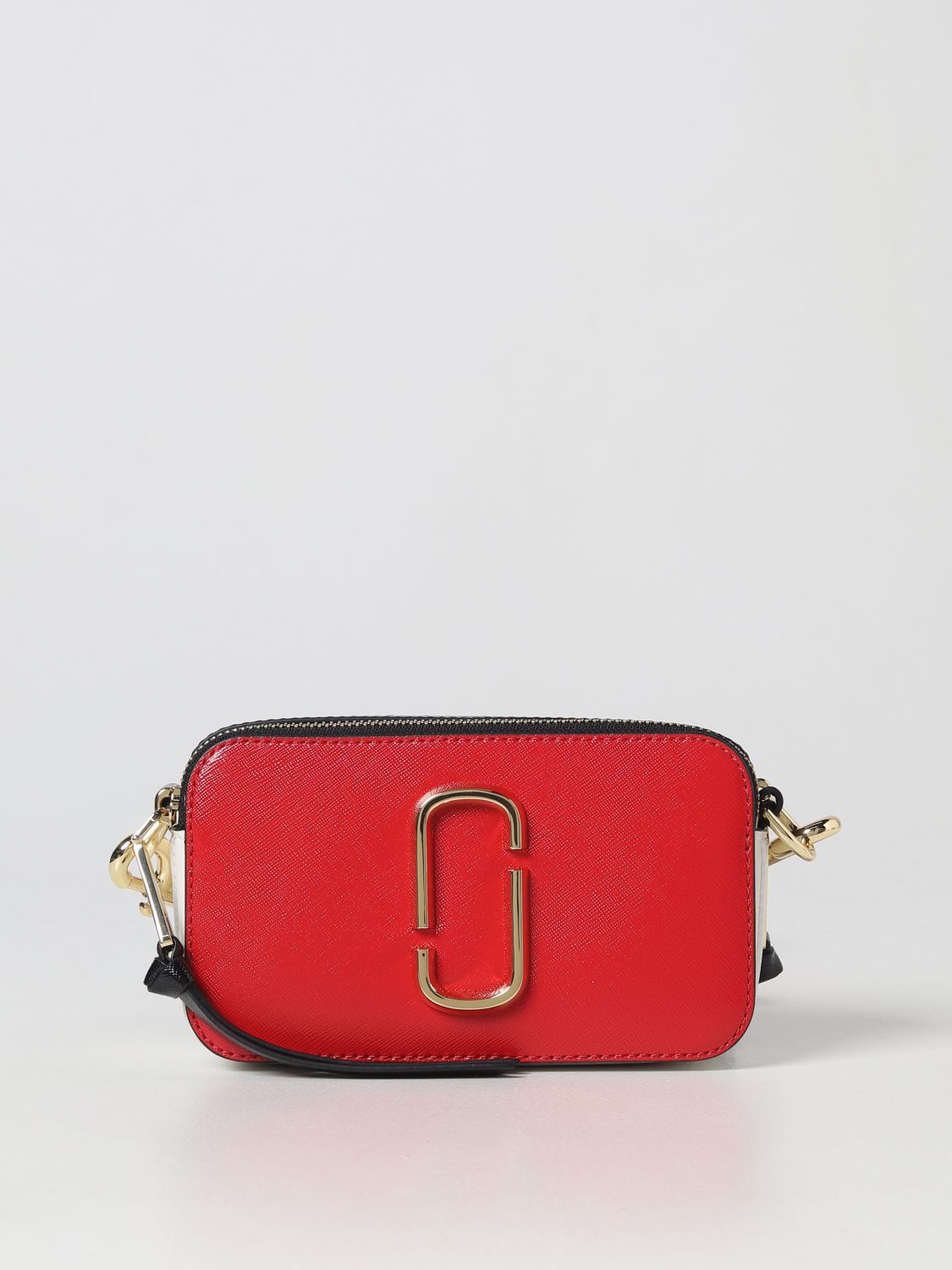 Marc Jacobs L127308 Women's Vachetta Red Snapshot Leather