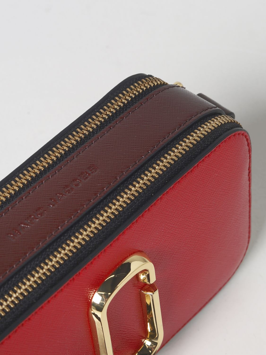Marc Jacobs The Snapshot Small Camera Bag Black/Red