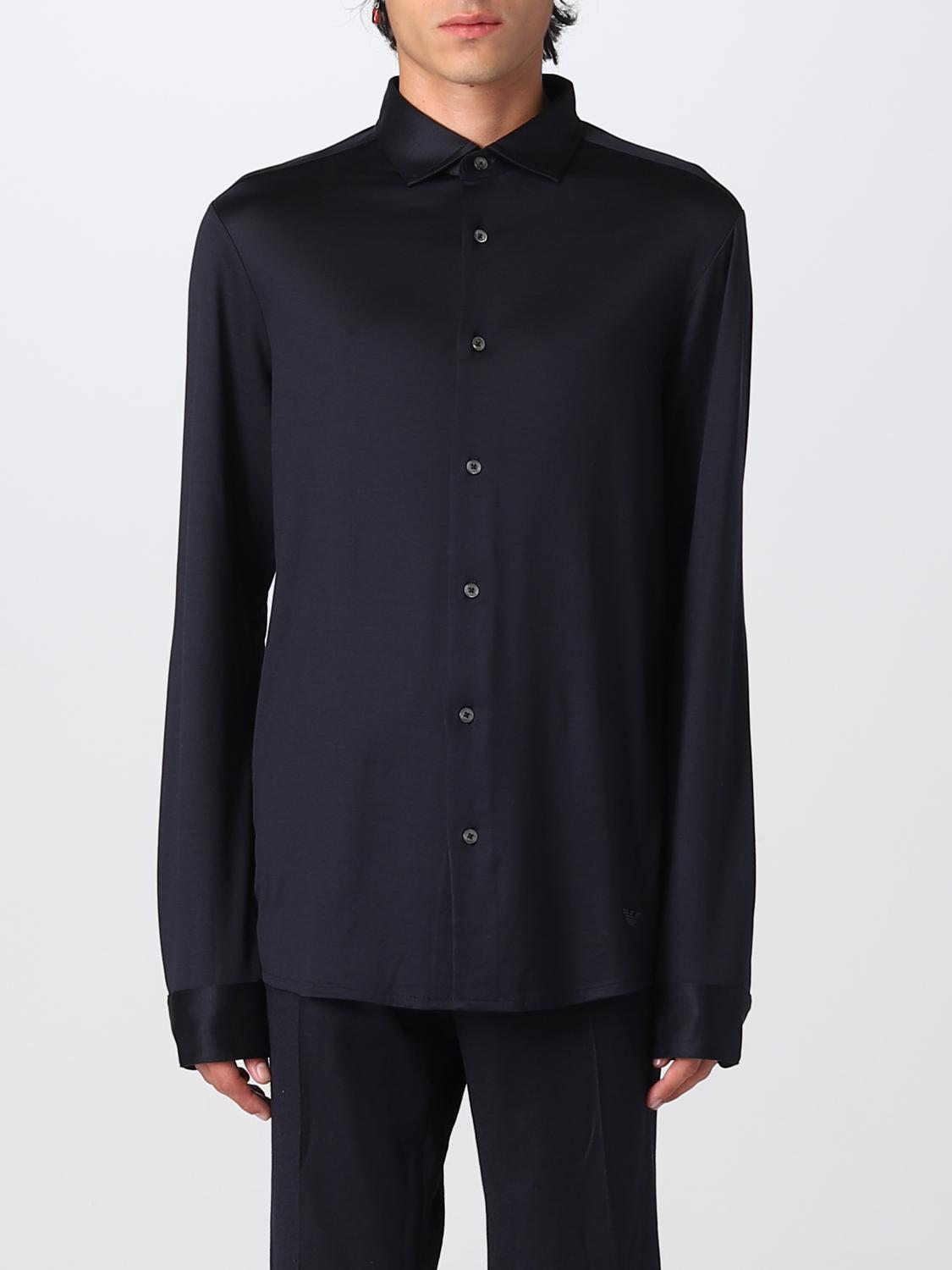 Shirt EMPORIO ARMANI Men color Blue