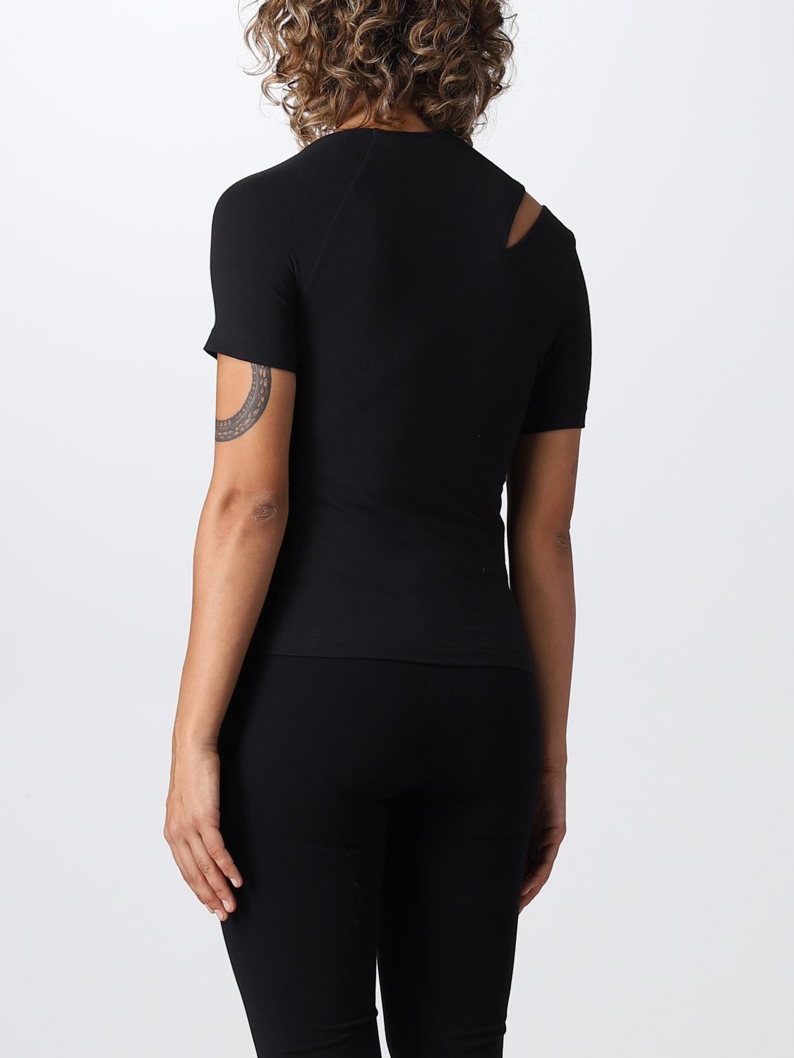 T-shirt Helmut Lang: T-shirt Helmut Lang femme noir 3