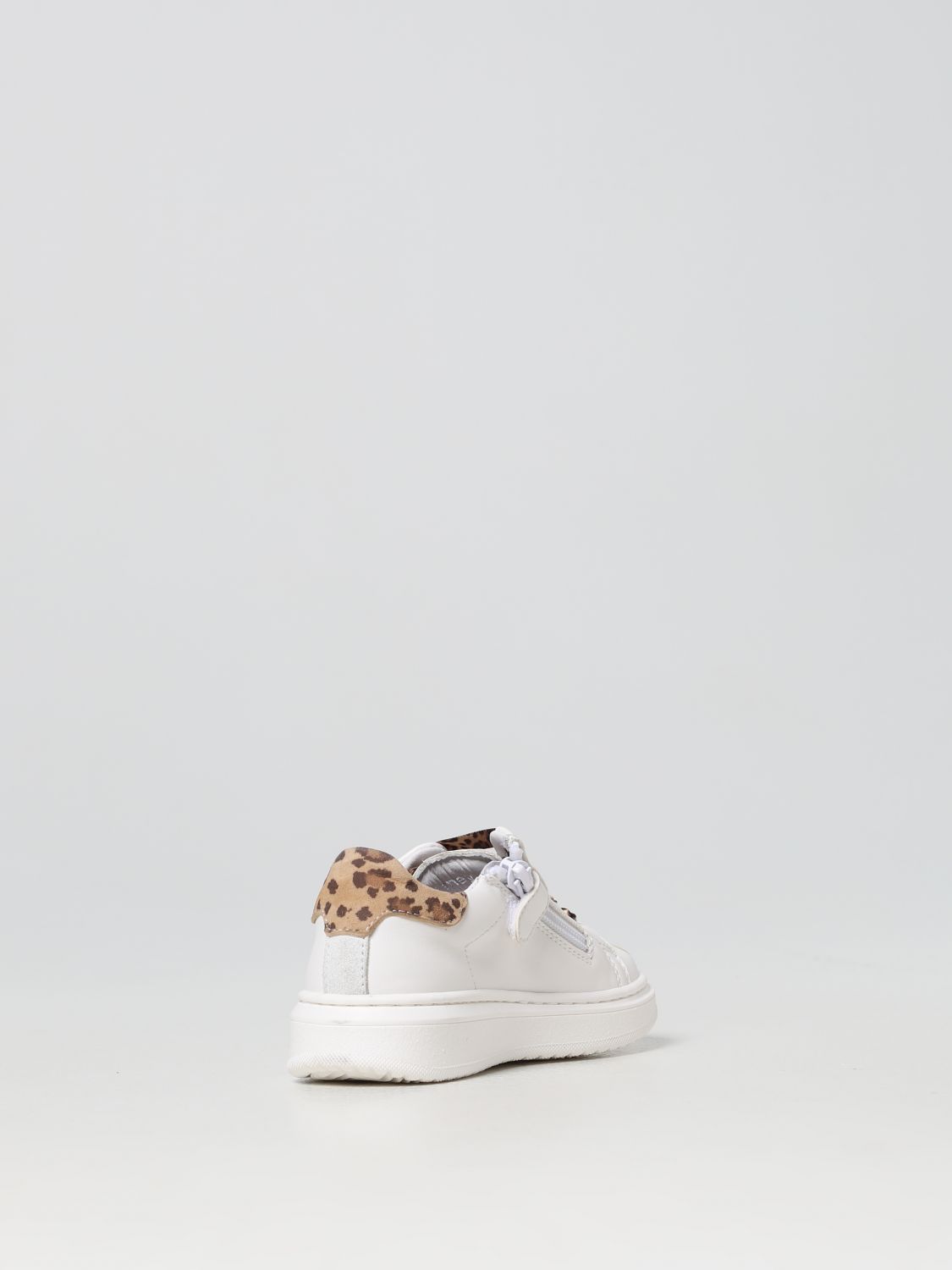 Scarpe Monnalisa: Sneakers Monnalisa con stampa scoiattoli bianco 3