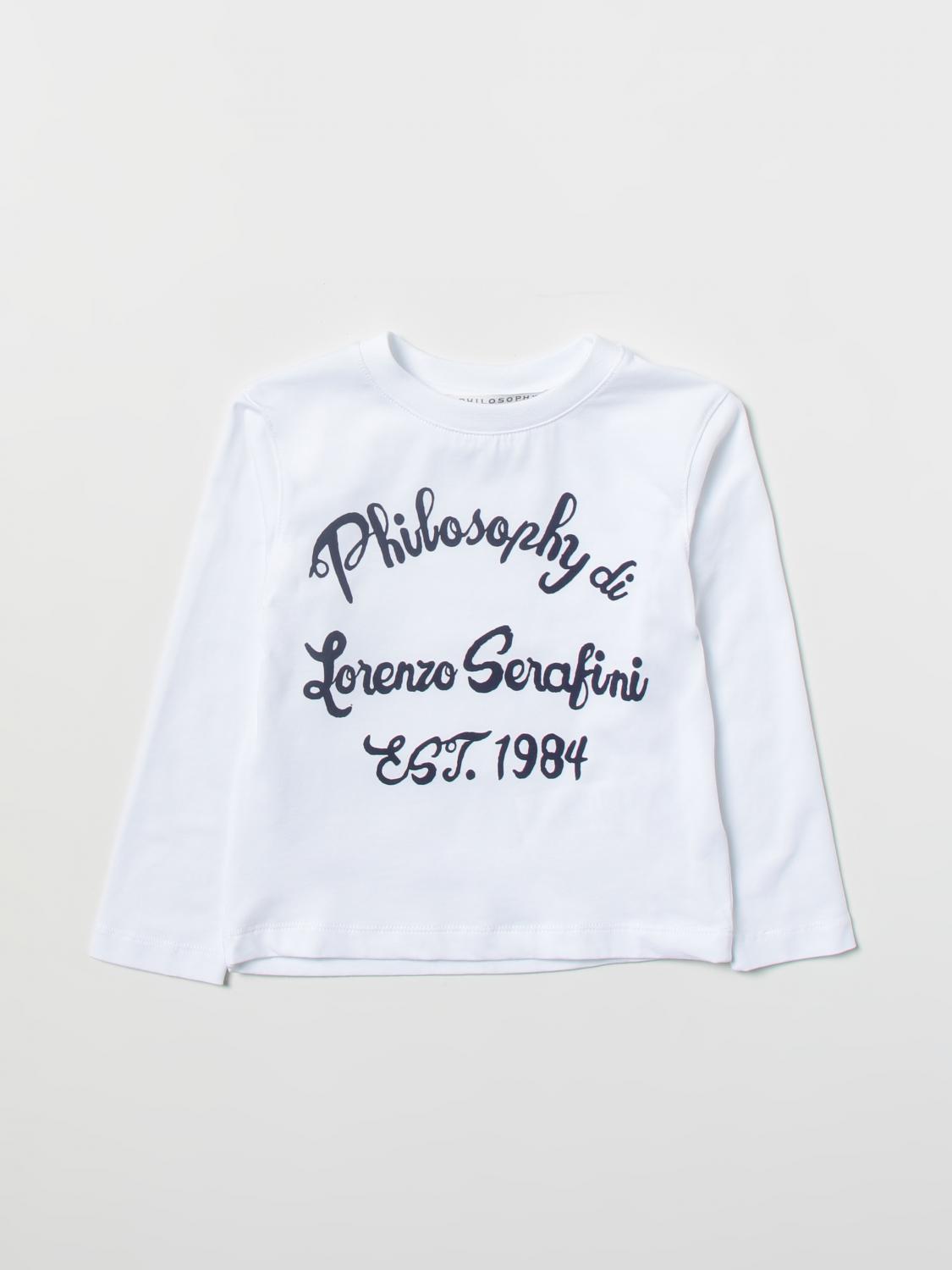 Футболка Philosophy Di Lorenzo Serafini: Футболка Philosophy Di Lorenzo Serafini девочка белый 1