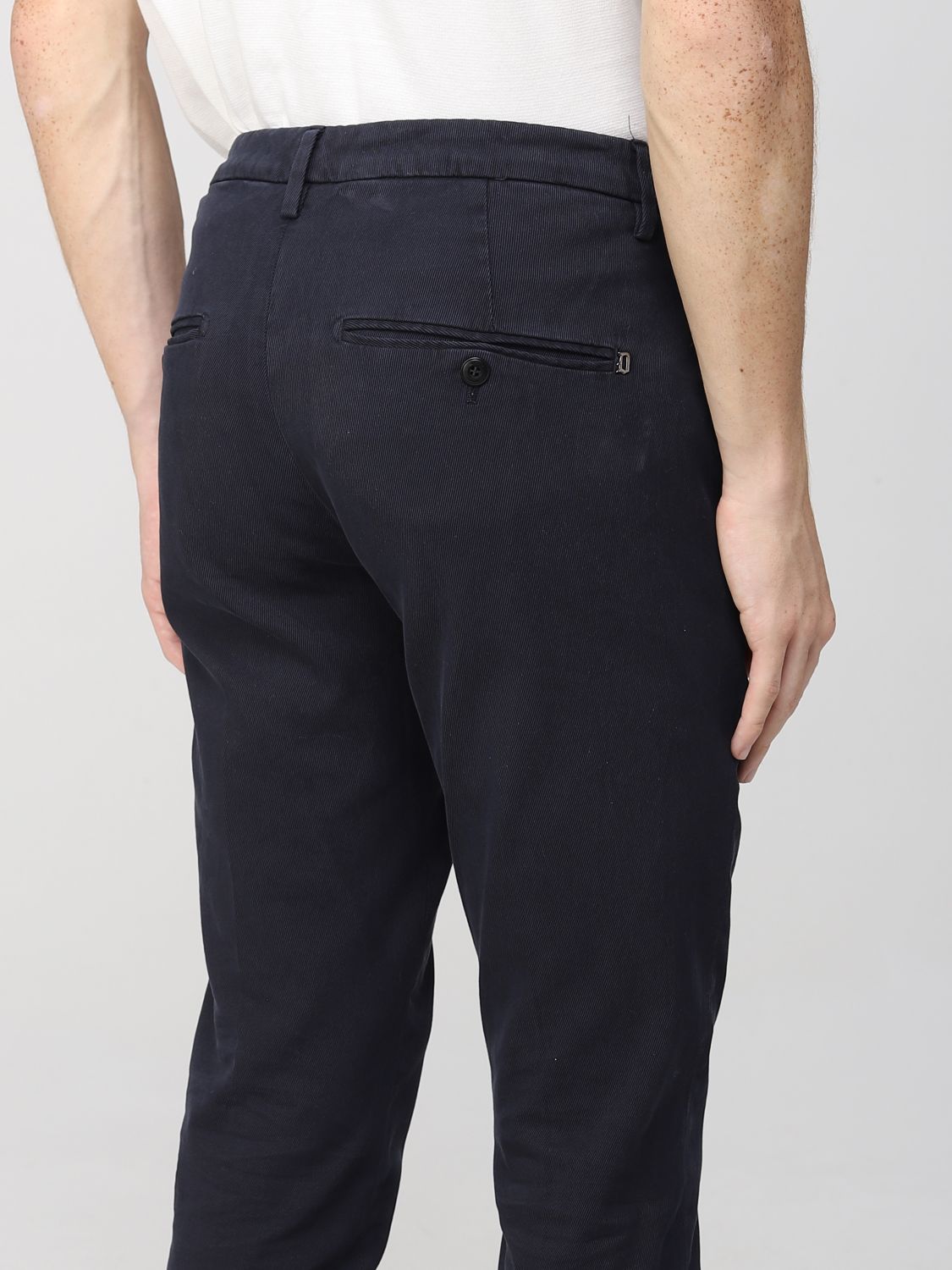 DONDUP: pants for man - Blue | Dondup pants UP235GS0065XDQ9 online on ...