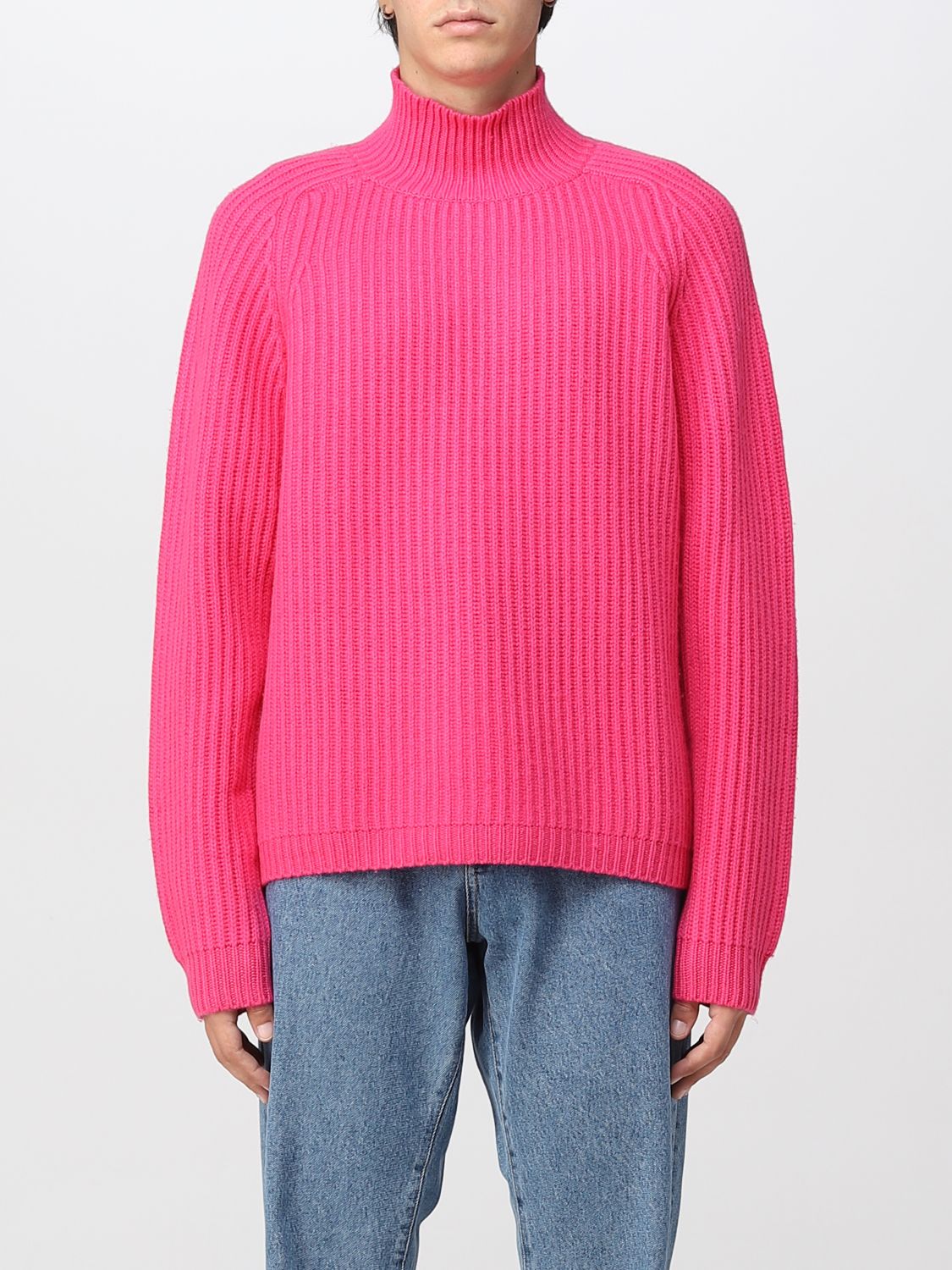 JW ANDERSON: sweater for man - Fuchsia | Jw Anderson sweater ...