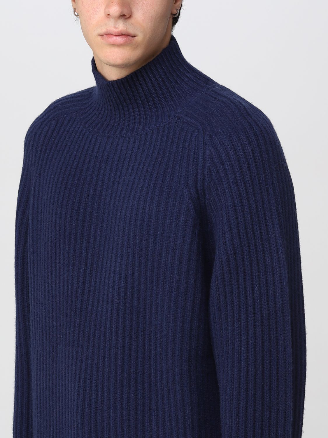 JW ANDERSON: sweater for man - Navy | Jw Anderson sweater KW0655YN0200 ...