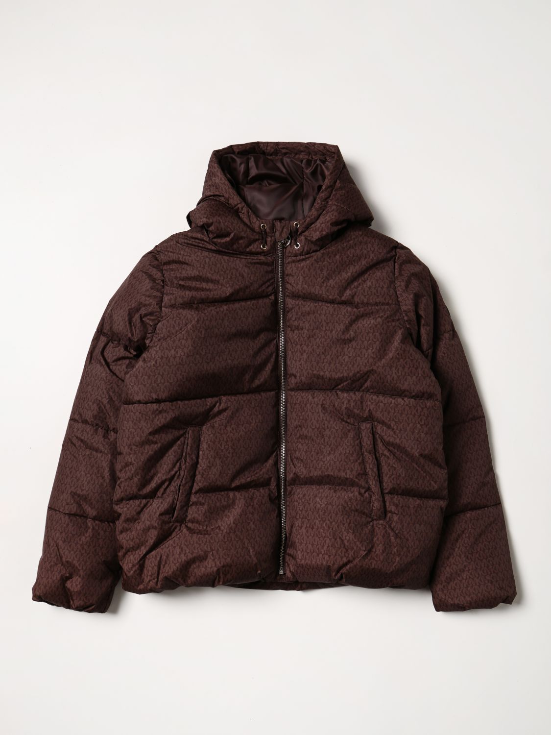 MICHAEL KORS: jacket for girls - Brown | Michael Kors jacket R16105 online  on 