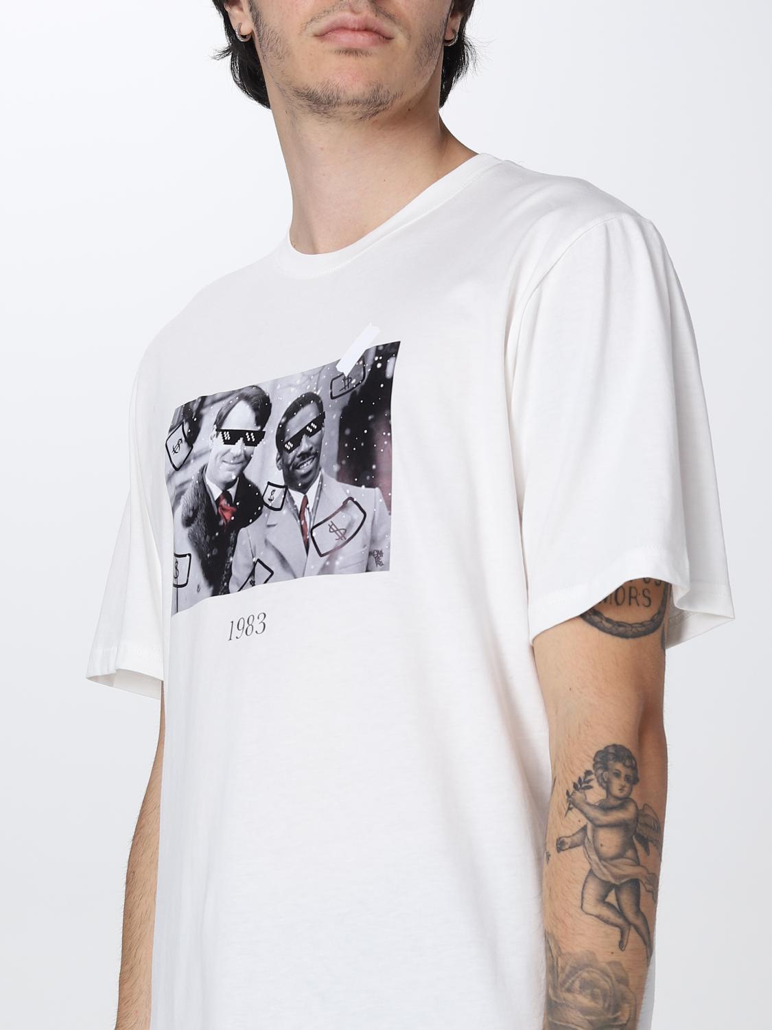 THROWBACK tshirt for man White Throwback tshirt TBTTRADING