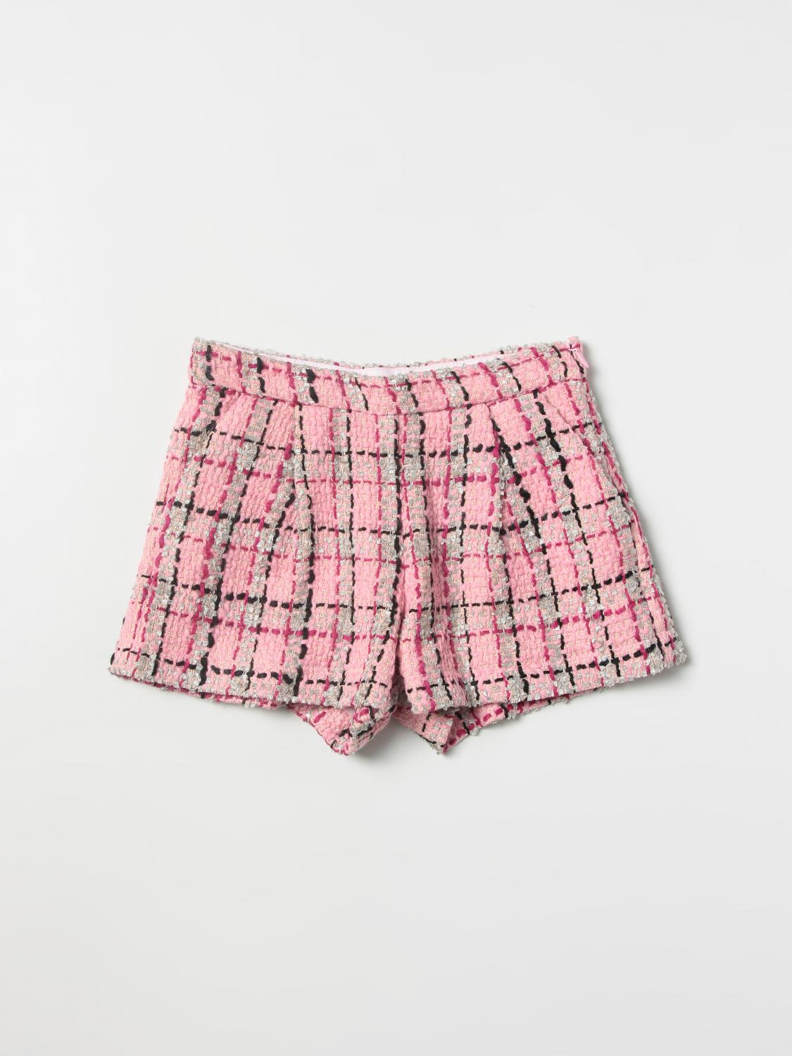 SIMONETTA Short For Girl Pink Simonetta Short 1R6B79E0076 Online 
