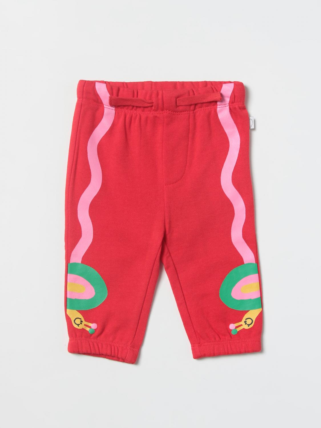 STELLA MCCARTNEY: pants for baby - Red | Stella Mccartney pants ...