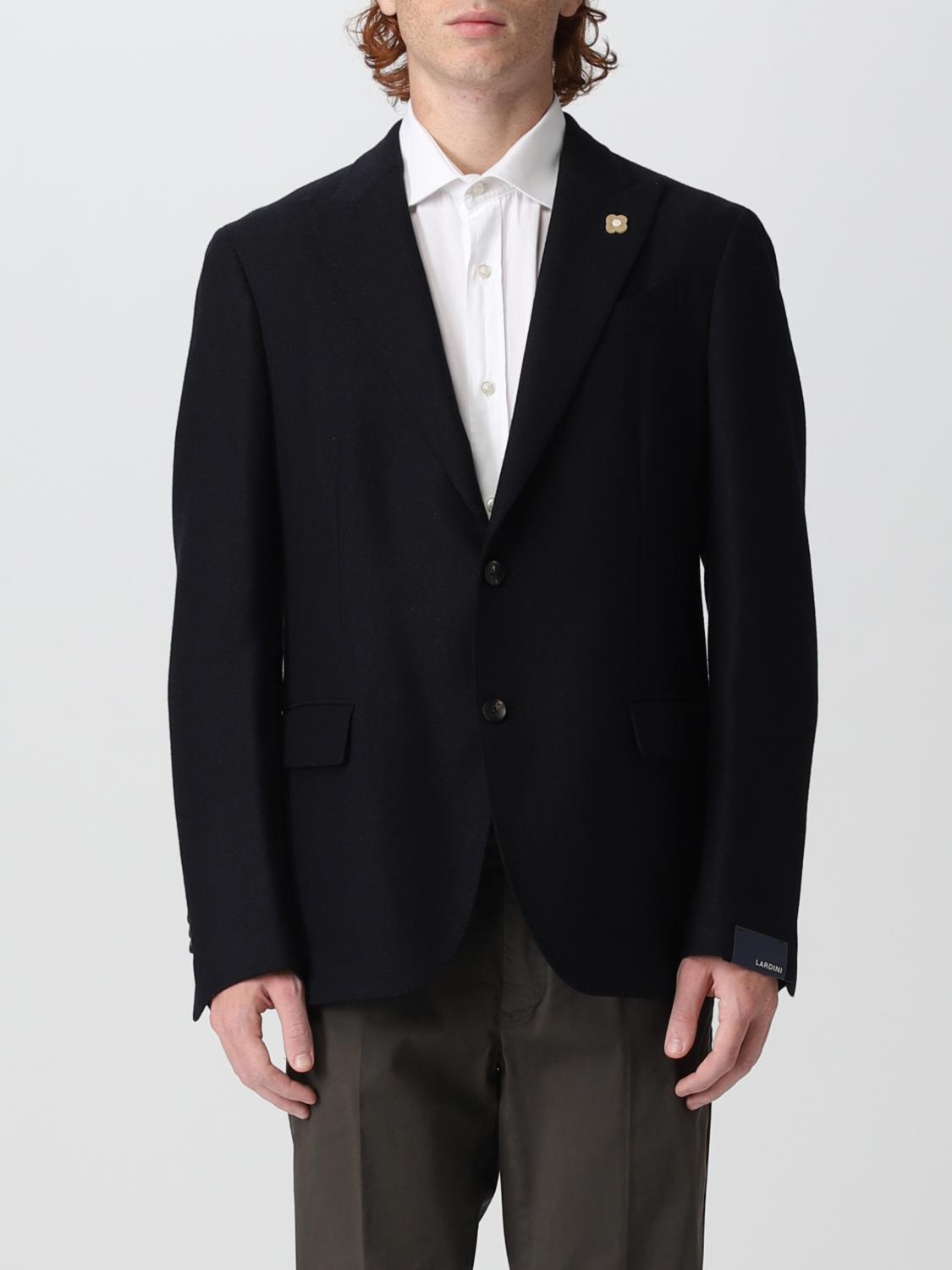 LARDINI: jacket for man - Navy | Lardini jacket IR981AIRJ59501