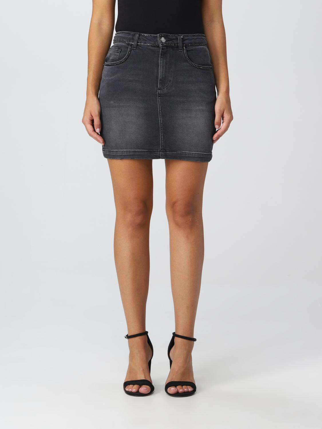 LIU JO skirt for woman Denim Liu Jo skirt UF2068D4391 online on