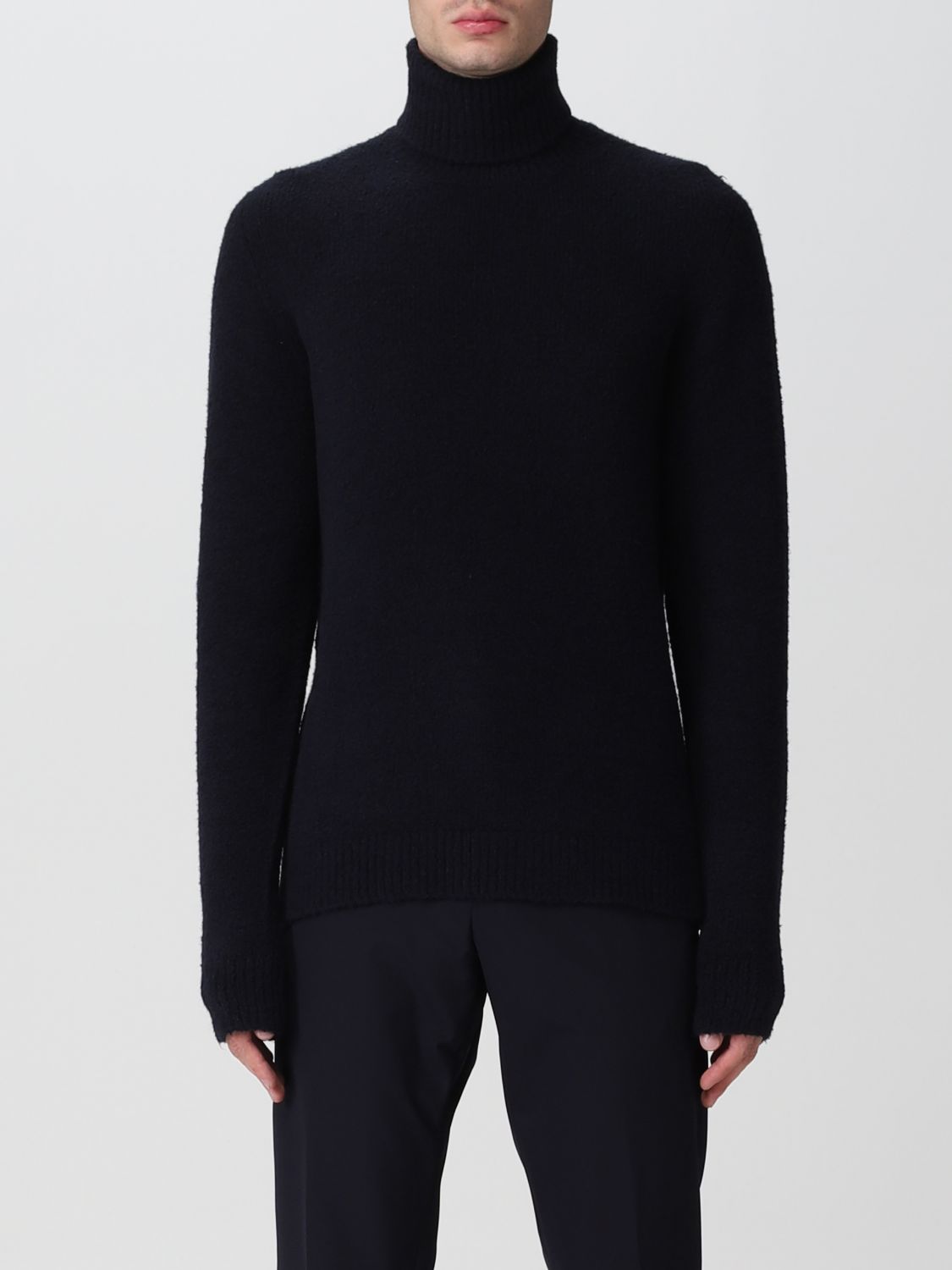 ROBERTO COLLINA: jumper for men - Blue | Roberto Collina jumper RM45003 ...