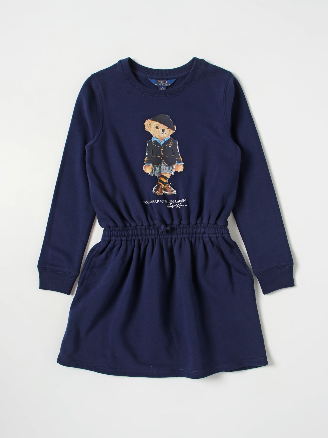 RALPH LAUREN: para niña, Azul Marino | Vestido Polo Ralph Lauren en línea en