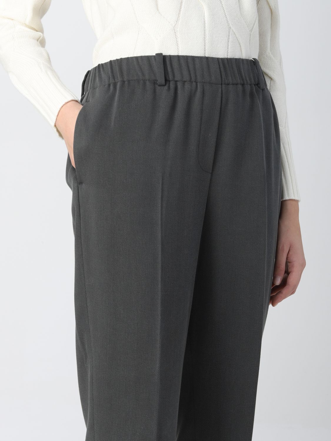 Pantalone Slowear: Pantalone Slowear donna grigio 3